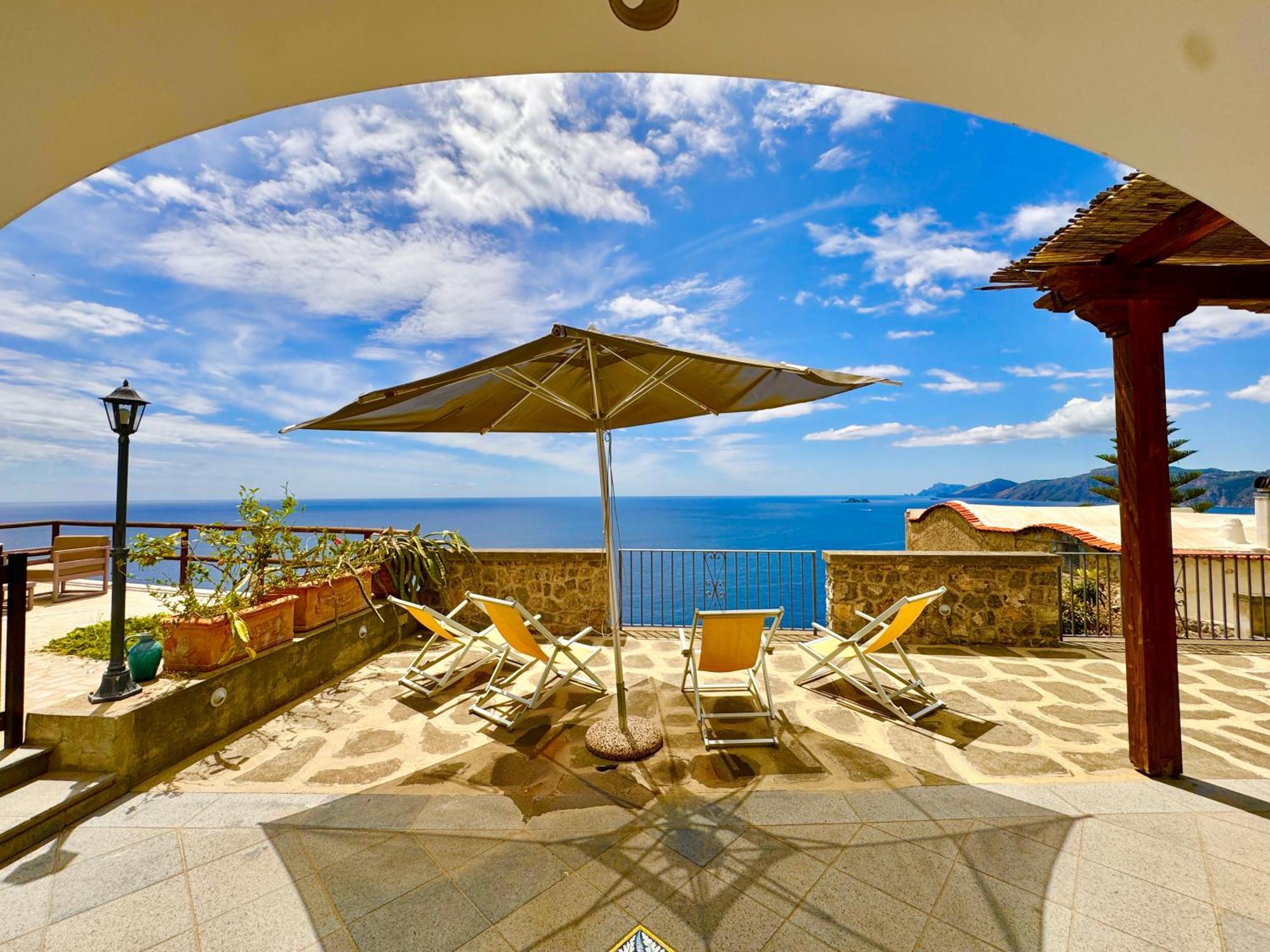 Villa Il Frantoio And Lilmar Praiano Exteriér fotografie